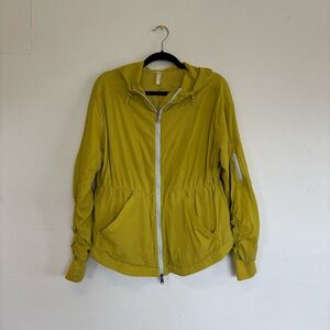 Free People Movement Run Wild Jacket Yellow Activewear